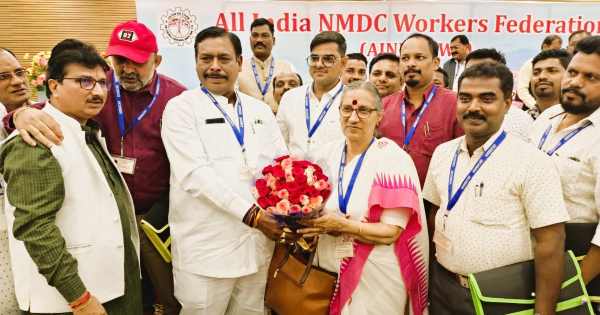 ऑल इंडिया NMDC वर्कर्स फेडरेशन की अध्यक्ष अमरजीत कौर और संजय सिंह बने महासचिव