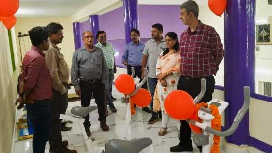 Rourkela Steel Plant Open fitness point, gym and sports arrangements for mine employees-officers and family