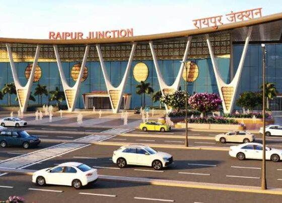 For some more time, you will not be able to recognize Raipur Railway Station, 42 lifts, 24 escalators and magnificent building