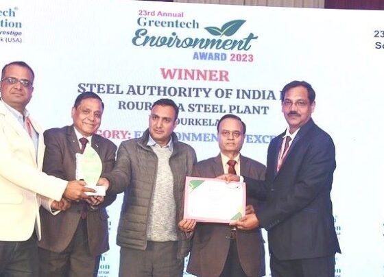Rourkela Steel Plant gets another national award
