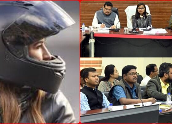 Big News: Helmet mandatory from February 1 in Durg district, action to be taken on pressure horn and modified silencers
