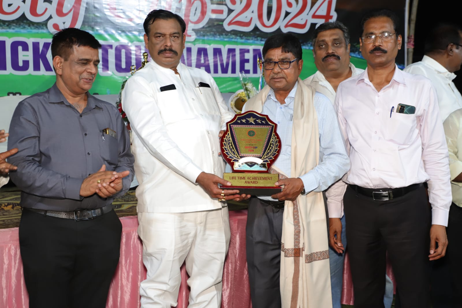 CG 11 won the final of BSP Safety Cup Cricket Tournament by 6 wickets