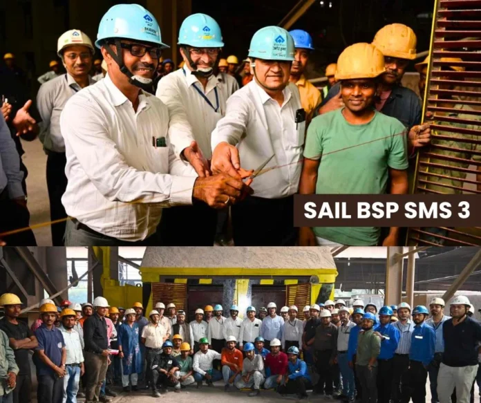 Bhilai Steel Plant Congratulations to SMS-3, workers made steel car to transport hot metal, saving Rs 2.5 crore Bhilai Steel Plant Congratulations to SMS-3, workers made steel car to transport hot metal, saving Rs 2.5 crore