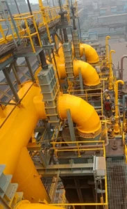 Increasing the life of galleries and pipelines in BSP through repair and rust-proof paint