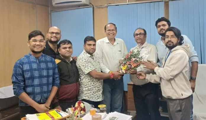 PK Sarkar becomes ED of Salem Steel Plant, Bhilai Diploma Engineers met and congratulated PK Sarkar becomes ED of Salem Steel Plant, Bhilai Diploma Engineers met and congratulated
