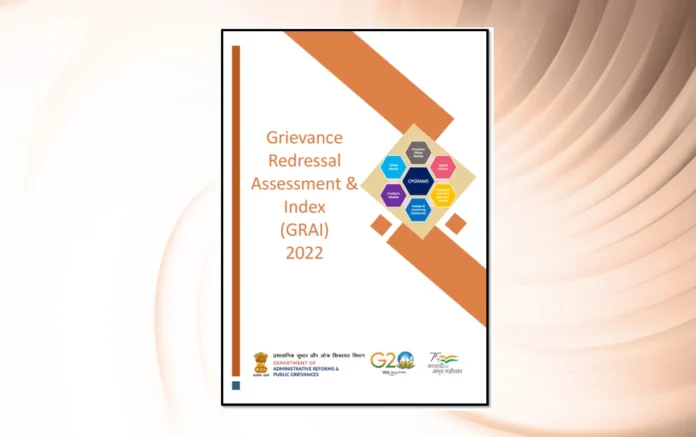 Grievance Redressal Assessment And Index 2023 Launched