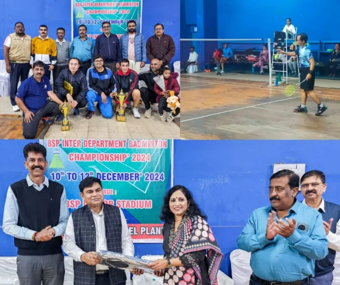 BSP Badminton Tournament C&IT defeated by Rajhara Mines BSP Badminton Tournament: C&IT defeated by Rajhara Mines