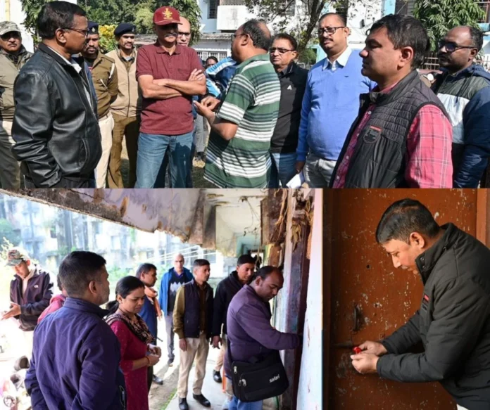 Bokaro Steel Plant vacates 30 houses from encroachers, goods seized Bokaro Steel Plant vacates 30 houses from encroachers, goods seized