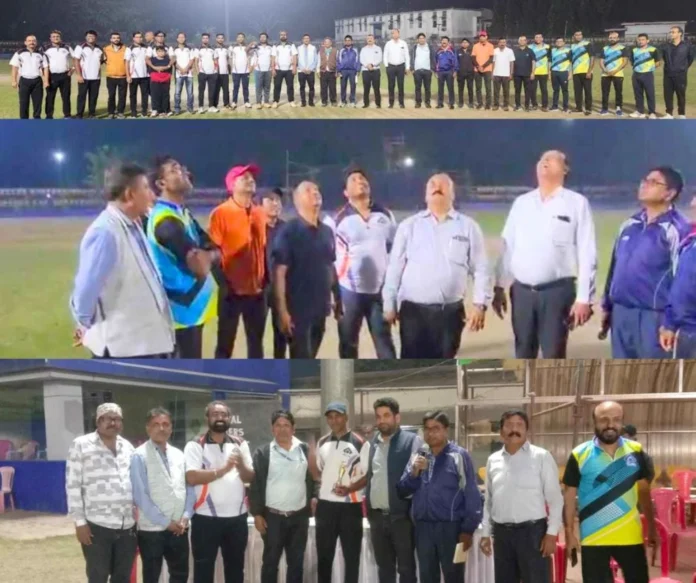Director Incharge Trophy Inter Alumni Tennis Ball Cricket CICA reached semi-finals after defeating GEC Bilaspur by 9 wickets