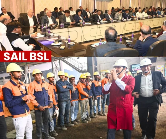 SAIL Director Personal KK Singh's visit to Bokaro Steel Plant and gift, read details SAIL Director Personal KK Singh's visit to Bokaro Steel Plant and gift, read details