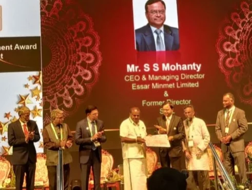 Union Steel Minister honoured Shashi Shekhar Mohanty with National Metallurgist Lifetime Achievement Award, relation with SAIL BSP, BSL, Essar Union Steel Minister honoured Shashi Shekhar Mohanty with National Metallurgist Lifetime Achievement Award, relation with SAIL BSP, BSL, Essar