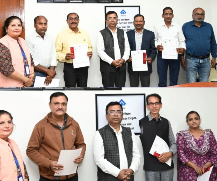 52 employees and officers of Bhilai Steel Plant received Shabash Award, read the names 52 employees and officers of Bhilai Steel Plant received Shabash Award, read the names