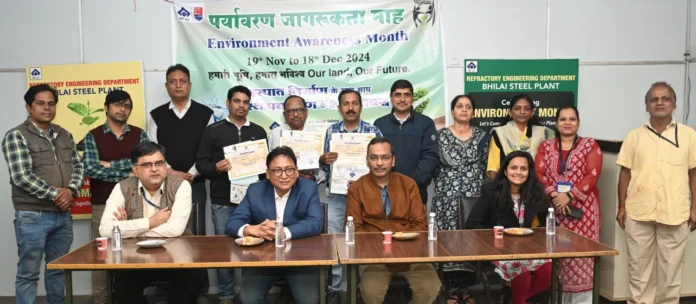 BSP RED personnel's bag full of Shiromani awards ये खबर भी पढ़ें: SAIL NEWS: डायरेक्टर Technical, Projects, Raw Materials बने मनीष गुप्ता, दुर्गापुर, ISP, बोकारो स्टील प्लांट से नाता
