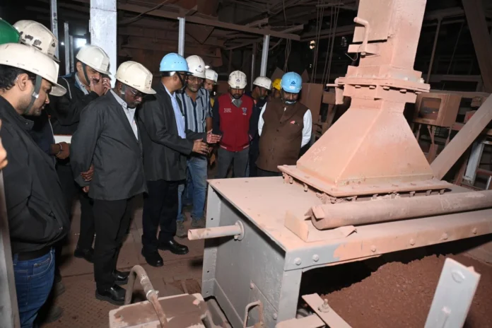 BSP big news Commissioning of Iron Ore Fines Bunker 5 in Sinter Plant-3 BSP big news: Commissioning of Iron Ore Fines Bunker 5 in Sinter Plant-3
