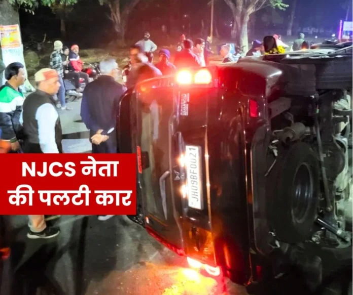 Road-accident-in-Bokaro-NJCS-leader-Rajendra-Singh_s-car-overturns_-son_-2-grandsons-safe Road-accident-in-Bokaro-NJCS-leader-Rajendra-Singh_s-car-overturns_-son_-2-grandsons-safe