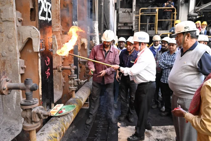 Rourkela Steel Plant After capital repair, production process starts from Coke Oven Battery-5B ये खबर भी पढ़ें: भिलाई इस्पात संयंत्र के रेल मिल और आरसीएल में सुरक्षा सप्ताह, हादसों से बचने का मंत्र
