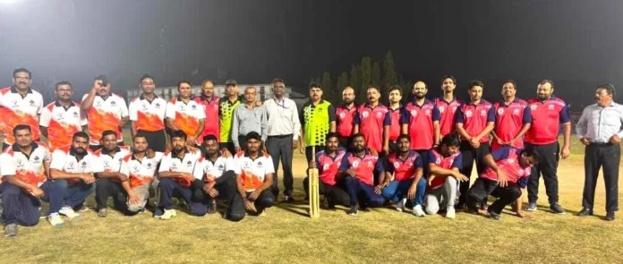 Bhilai Steel Plant Power Trophy league matches begin, employees hitting fours and sixes Bhilai Steel Plant: Power Trophy league matches begin, employees hitting fours and sixes