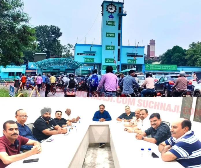 Contractors open front against Bhilai Steel Plant, demand this for workers Contractors open front against Bhilai Steel Plant, demand this for workers