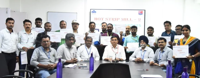 Rourkela Steel Plant 20 employees of Hot Strip Mill-2 received SAIL Shabash Scheme Award Rourkela Steel Plant: 20 employees of Hot Strip Mill-2 received SAIL Shabash Scheme Award