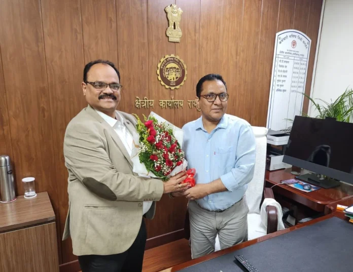 BSPs ED Finance reached EPFO __office regarding EPS 95 higher pension discussed with Provident Fund Commissioner BSP's ED Finance reached EPFO office regarding EPS 95 higher pension, discussed with Provident Fund Commissioner