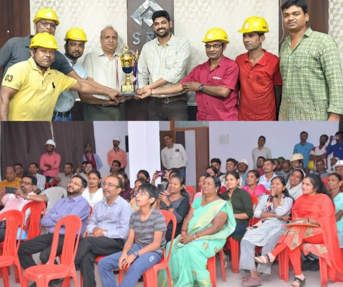 Big emphasis on safety in SAIL refractory unit Bhilai awareness campaign through competitions Big emphasis on safety in SAIL refractory unit Bhilai, awareness campaign through competitions