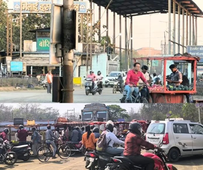 Where have the officers and employees of BSP enforcement gone, township is in bad shape, top management is waiting for an accident Where have the officers and employees of BSP enforcement gone, township is in bad shape, top management is waiting for an accident