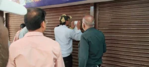 BSP seals MATS and Sachdeva coaching centers, Rs 77 lakh due, businessman leader Singhal trapped