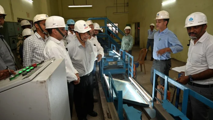 Before retirement, BSP DIC inaugurated it in URM, production will increase Before retirement, BSP DIC inaugurated it in URM, production will increase