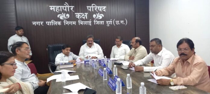 Bhilai Mayor Council Development works approved Mayor Neeraj Pal and councillors put their seal of approval Bhilai Mayor Council: Development works approved, Mayor Neeraj Pal and councillors put their seal of approval