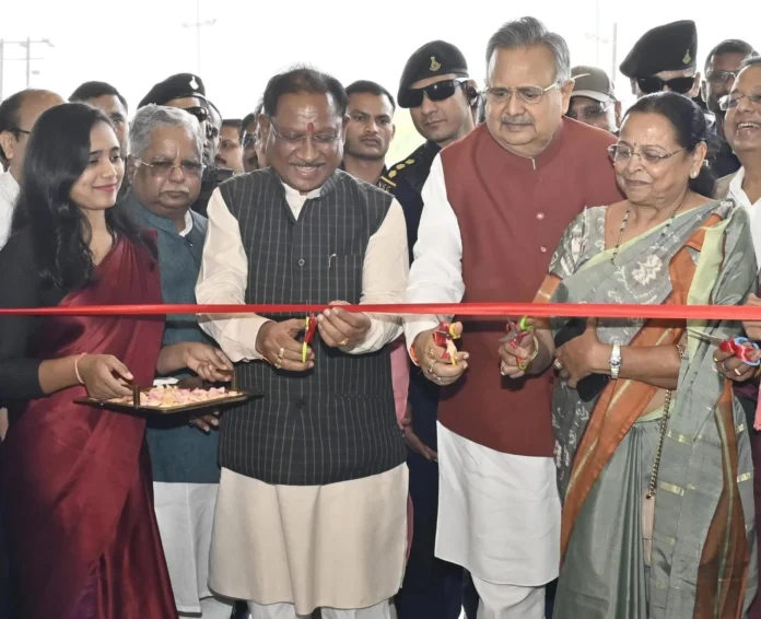 Chhattisgarhs biggest Jora Mall is ready, waiting for you, CM Sai cuts the ribbon Chhattisgarh's biggest Jora Mall is ready, waiting for you, CM Sai cuts the ribbon