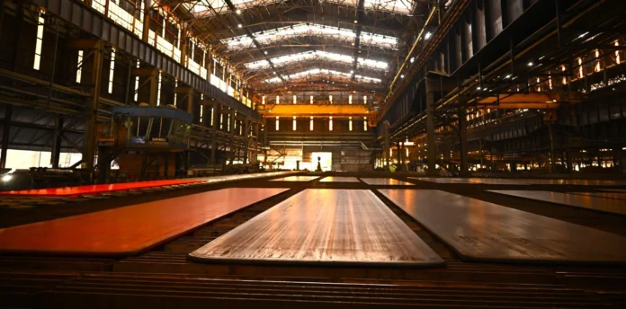 Rourkela Steel Plant New plate mill crosses production mark Rourkela Steel Plant: New plate mill crosses production mark