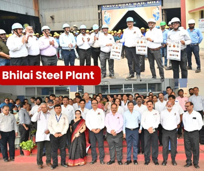 SAIL BSP Excellent result in the financial year all the EDs of Bhilai Steel Plant came together to congratulate SAIL BSP: Excellent result in the financial year, all the EDs of Bhilai Steel Plant came together to congratulate