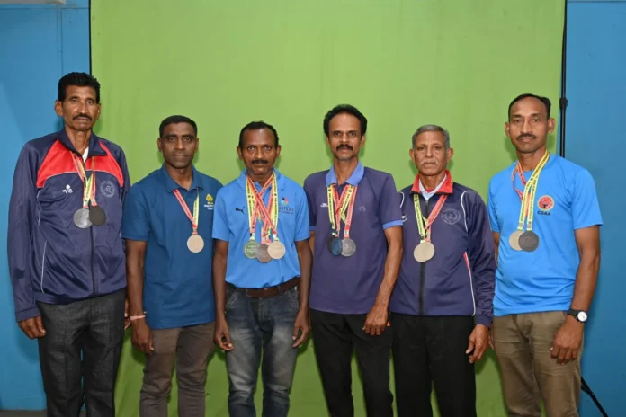 44th National Veteran Athletics Championship 2025 Bhilai Steel Plant employees win 16 medals 44th National Veteran Athletics Championship 2025: Bhilai Steel Plant employees win 16 medals