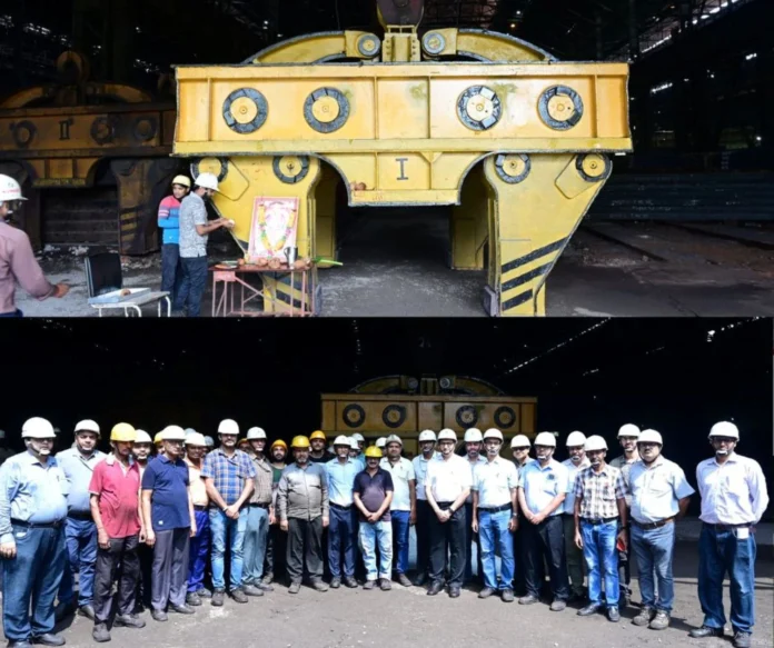 Bokaro Steel Plant: Workers repaired Crane 21 of Hot Strip Mill using Jugaad technology, huge savings