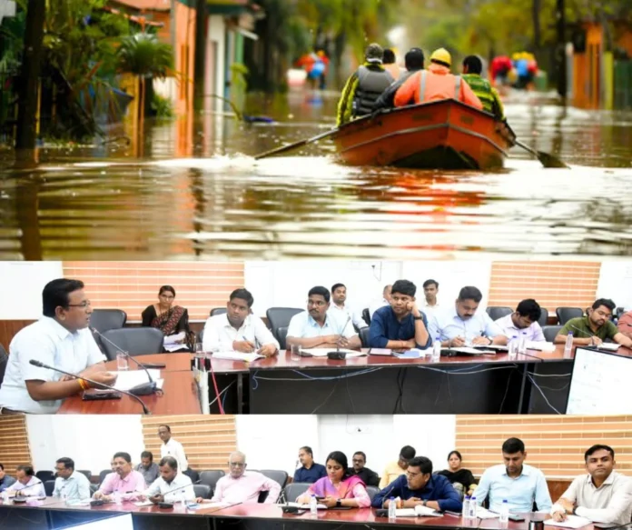 Durg administration on alert due to changing weather, control room set up to deal with floods preparations for relief camps started Durg administration on alert due to changing weather, control room set up to deal with floods, preparations for relief camps started