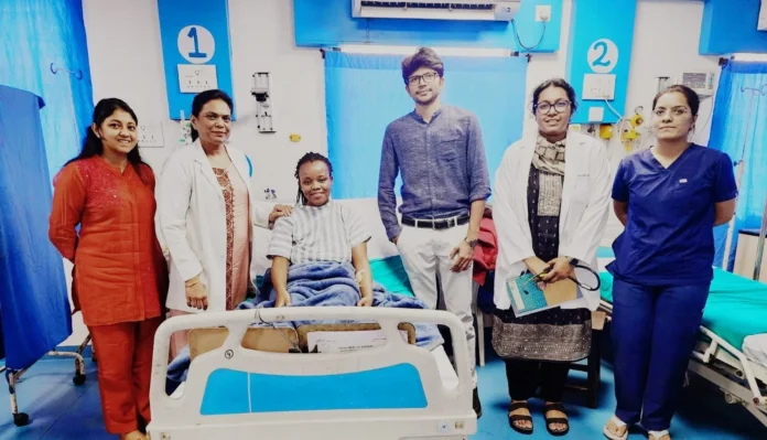 South African patient undergoes surgery at Raipur Ambedkar Hospital South African patient undergoes surgery at Raipur Ambedkar Hospital